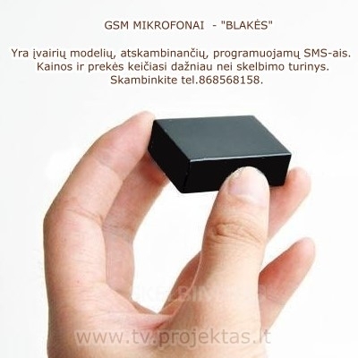 Gsm Blakės.