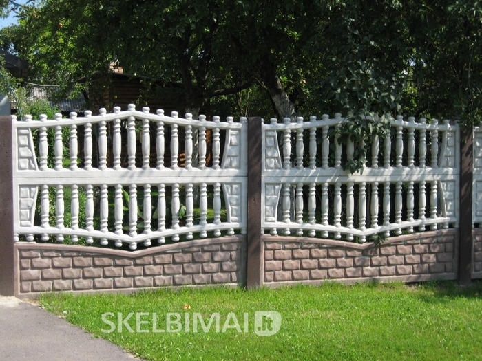 Betonines dekoratyvines tvoros