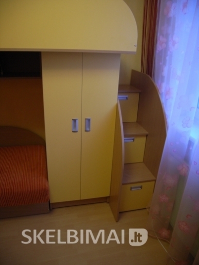 Dviaukštės lovos vaikų kambariui Kauno mieste