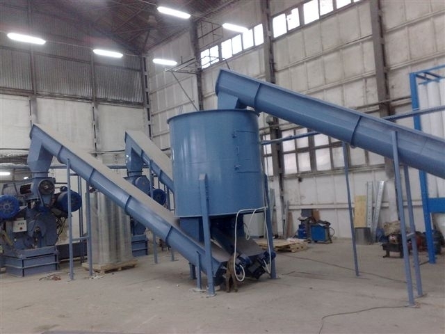 Šiaudų granulių gamybos linijos 300 -1000- 2500 kg/h