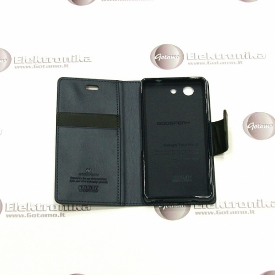 Goospery Sonata Diary dėklai Sony Xperia Z3 compact telefonams iš www.gotamo.lt 
