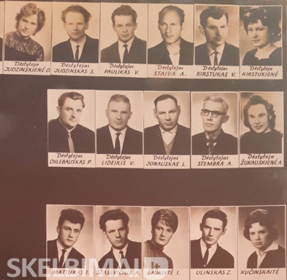 GZUT Veterinarijos Felceriu XXVI Laida 1963-1967m.