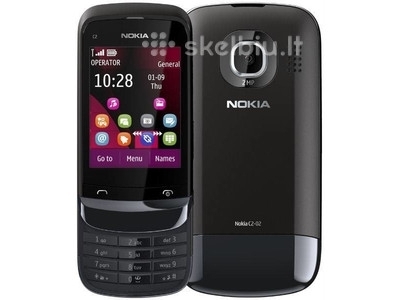 Nokia C2-02 pilnas komplektas,garantija