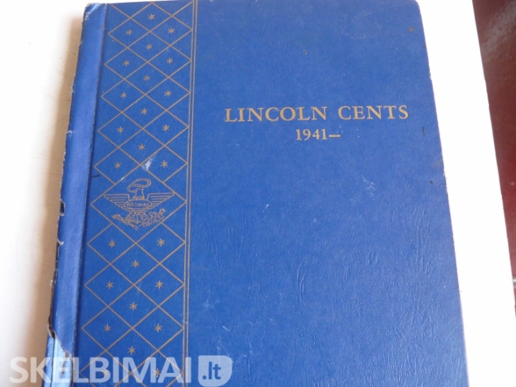 Parduodu "Linkolno" centukų rinkinį nuo 1941 iki 1962 metų. Tel. +370 605 45548.