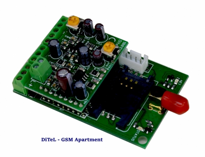 Telefonspynės GSM nuotolinio valdymo modulis DiTeL – GSM Apartment