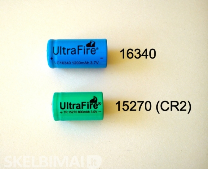 nauji akumuliatoriai ultrafire ir pakrovejas ir kitos baterijos