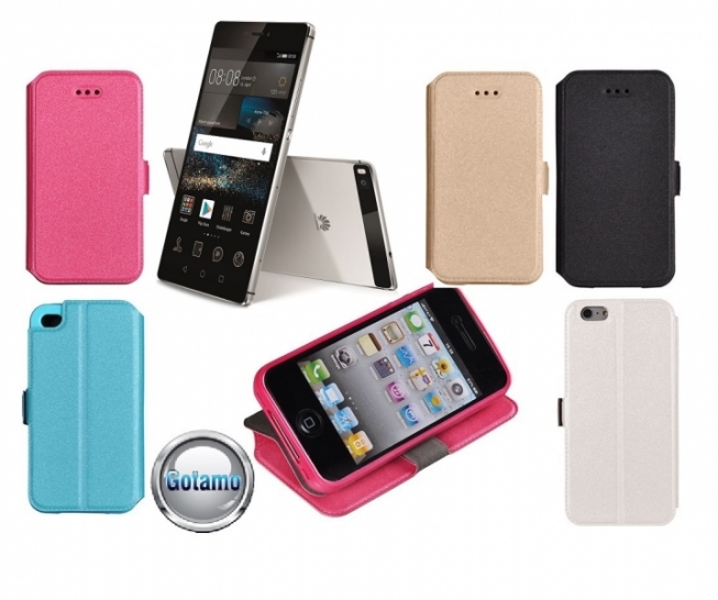 Slim Diary dėklai Huawei P8 mobiliesiems telefonams www.gotamo.lt
