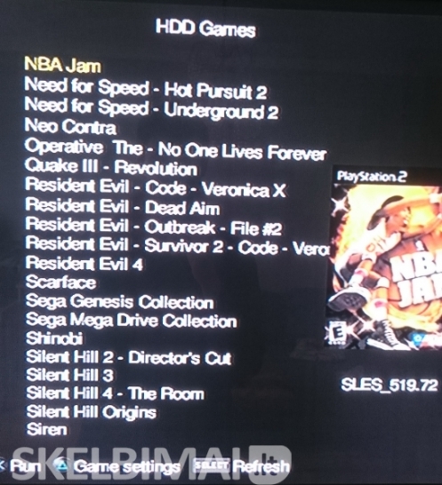 Playstation 2 su 320 GB / 500 GB / 1 TB HDD ir daug žaidimų