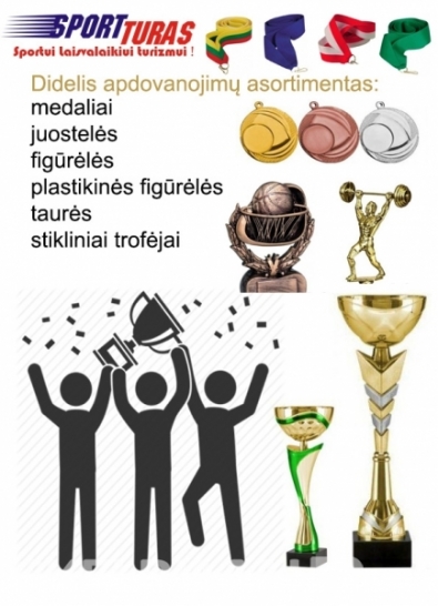 Taurės, medaliai, apdovanojimai