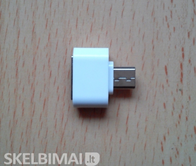 Naujas telefono mini adapteris USB laidui pajunkti