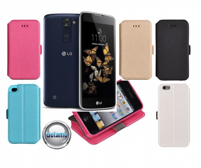 Slim Diary dėklai LG K8 mobiliesiems telefonams www.gotamo.lt