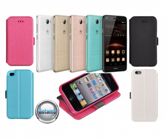Slim Diary dėklai Huawei Y5II mobiliesiems telefonams www.gotamo.lt