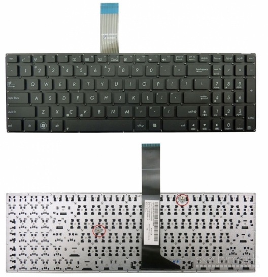 ASUS nešiojamų kompiuterių klaviatūros PIGIAI, remontas, montavimas, pardavimas