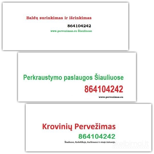 Krovinių pervežimas, perkraustymas, krovejo paslaugos - Radviliskis.