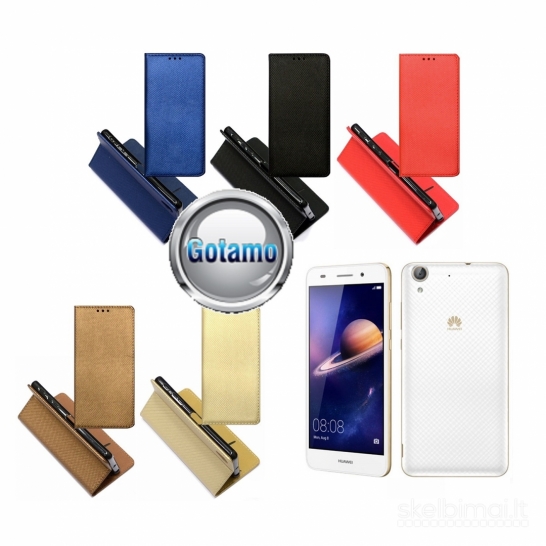 Re-Grid magnetiniai dėklai Huawei Y6II telefonams www.gotamo.lt