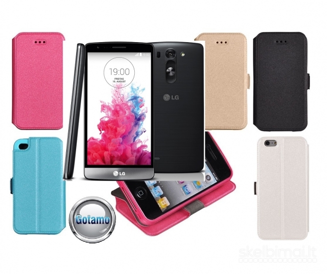 Slim Diary dėklai LG G3 S telefonams www.gotamo.lt