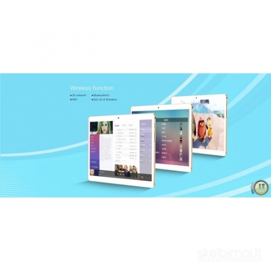 NAUJIENA TECLAST PLANŠETAS + NAVIGACIJA+TELEVIZIJA SU ANDROID 9.6" EKRANU
