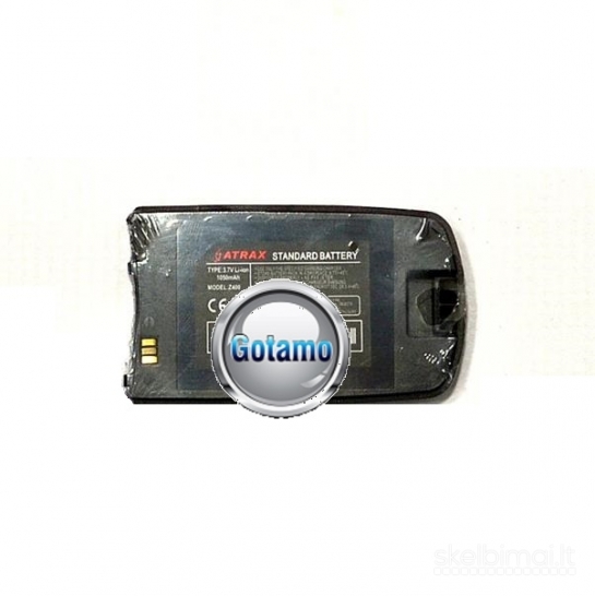 Akumuliatoriai baterijos Samsung SGH-Z400 mobiliesiems telefonams