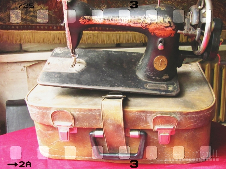 _SINGER_rankinė siuvimo mašina