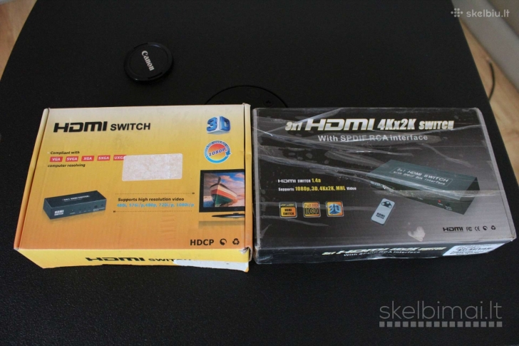 Nauji HDMI switch Vnt kaina 10euru