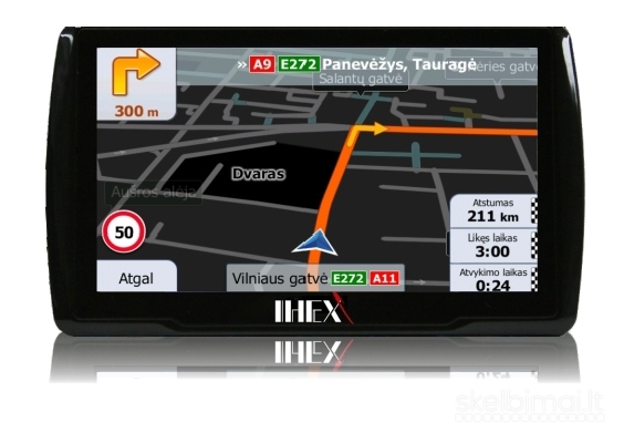 IHEX-9090 PRO NAVIGACINĖ SISTEMA AUTO / TRUCK / GPS