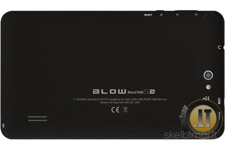 NAUJIENA BLOW BLACKTAB 7.4 HD + NAVIGACIJA+TELEVIZIJA ANDROID OS, 7 EKRANAS