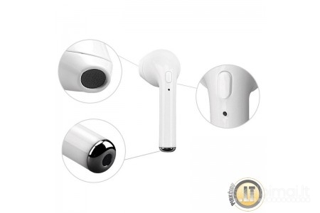 STEREO WIRELESS MUSIC EARPHONE I7 V4.1 EDR BELAIDE AUSINE