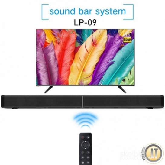 Sound Bar LP-09 Bluetooth belaidė kolonėlė kino sistema