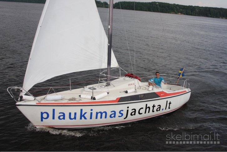 Jachtos nuoma , pasiplaukiojimai po Kauno marias 60 €/h  iki 8 žm