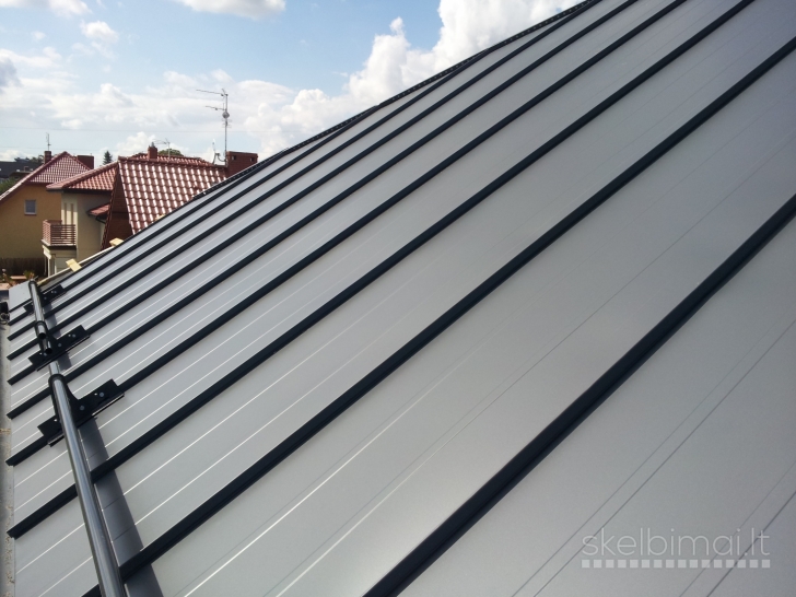 Plieninė stogo danga nuo 12 eur/m2