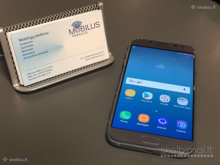 Samsung Galaxy J5 2017 su garantija, priedais