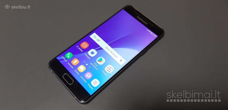 Samsung Galaxy A5 2016, su priedais, garantija