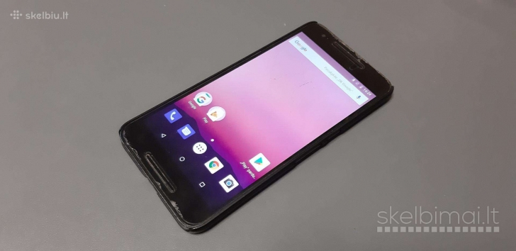 Huawei Nexus 6p, su priedais, garantija