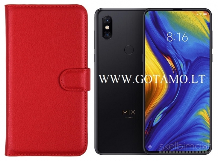 Diary Mate dėklai Xiaomi Mi Mix 3 telefonams www.gotamo.lt