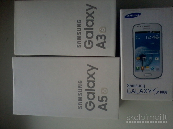 Samsung originali dėžutės ir deklai. nuo 1€
