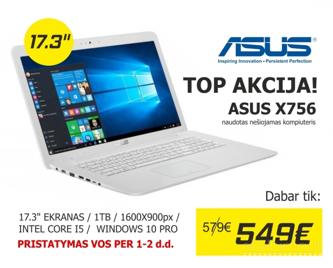  ASUS X756 / 17.3" 