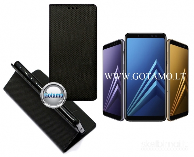 Re-Grid magnetiniai dėklai Samsung Galaxy A8 (2018) telefonams WWW.GOTAMO.LT