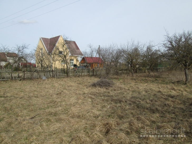 10 arų namų valdos sklypas Vilniaus r. netoli ežero