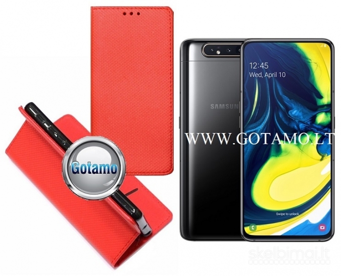 Re-Grid magnetiniai dėklai Samsung Galaxy A80 mobiliesiems telefonams