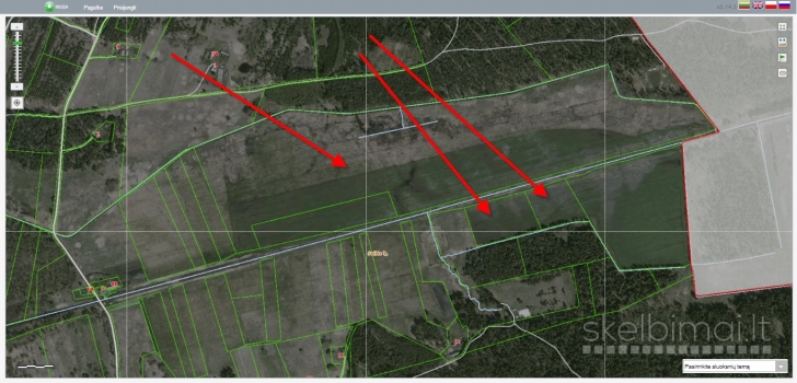 80 ha ir  200 ha Kelmės rajone