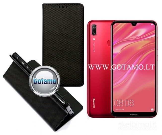 Re-Grid magnetiniai dėklai Huawei Y7 (2019) telefonams