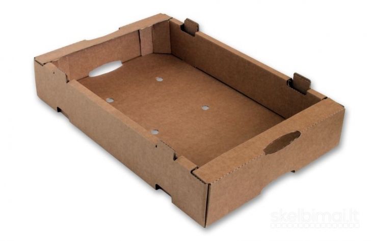 Dėžės iš gofruoto kartono - gamyba, prekyba