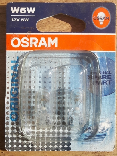 Lemputės Osram 5W