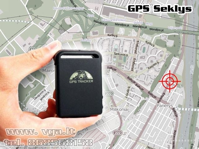 GPS Sekimo irenginys