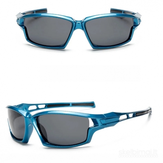Sport akiniai uv400 polerizuoti blue frame