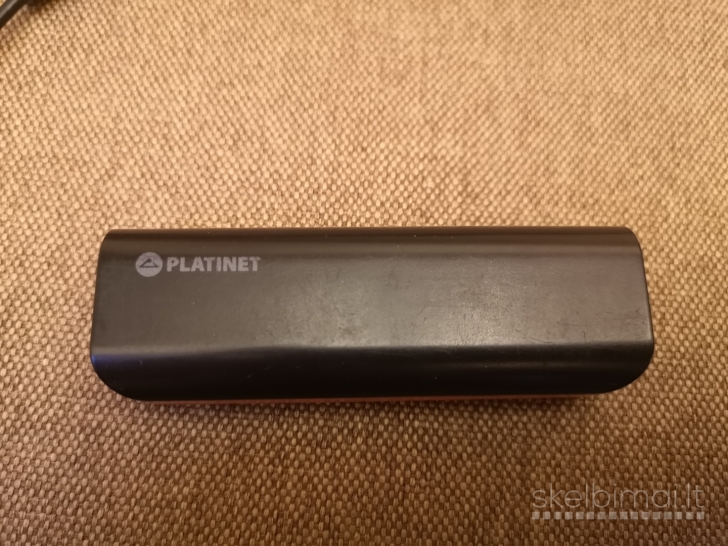 Parduodama išorinė baterija Platinet 2200mAh (Power bank)