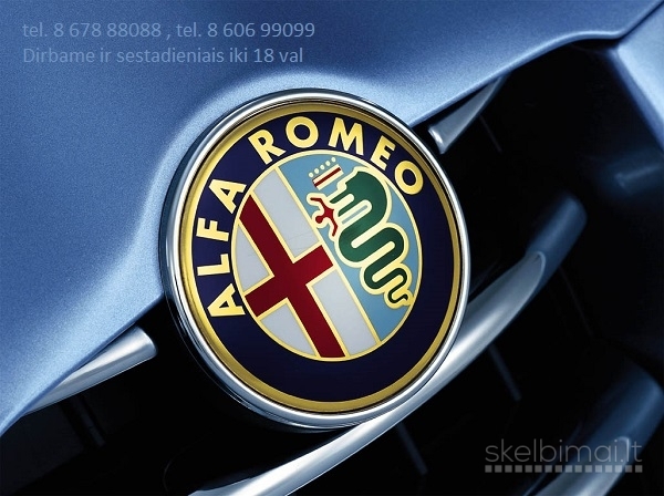 Alfa Romeo Brera dalys