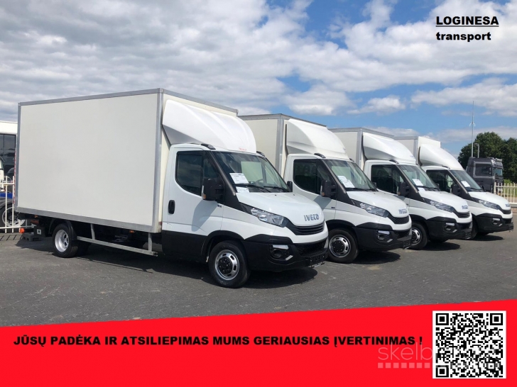 Dalinių/smulkių/pilnų krovinių gabenimo paslaugos Vilniuje