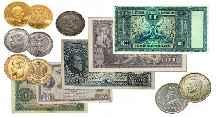 Brangiai Perku Monetas ir banknotus kolekcijai
