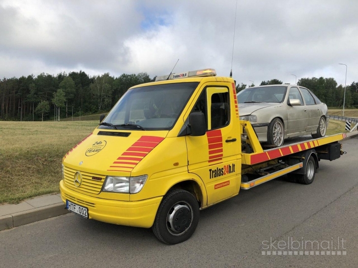 Tralas Vilniuje Technine pagalba kelyje nuo 25